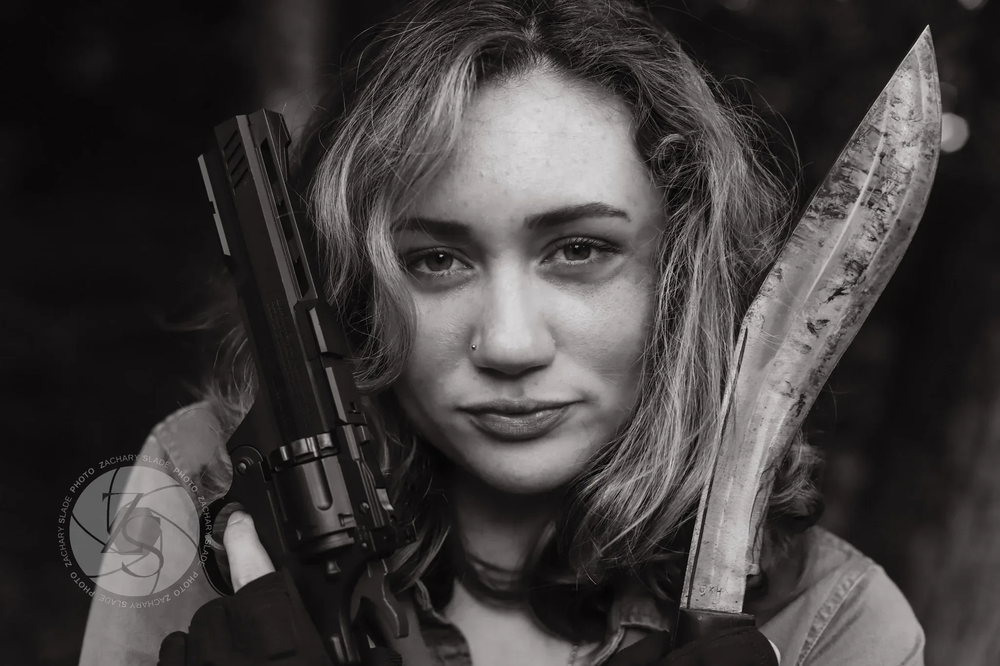 Outdoor cosplay portrait photography in Buckfield, Maine — character and natural scenery